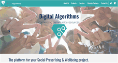 Desktop Screenshot of digitalalgorithms.com
